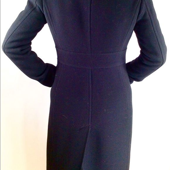 J. Crew Jackets & Coats Vintage J Crew Ladies Long Black Wool Coat